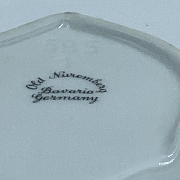 Vintage Old Nuremberg Bavaria Germany Three Section Dish - Picture 11 of 11